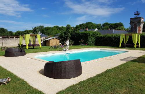 GITE LOFT DE 15 PERSONNES AU CHATEAU DE JALLANGES VOUVRAY - Foto 26