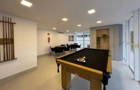 Studio novo e amplo no Centro com ar e home office - Photo 38