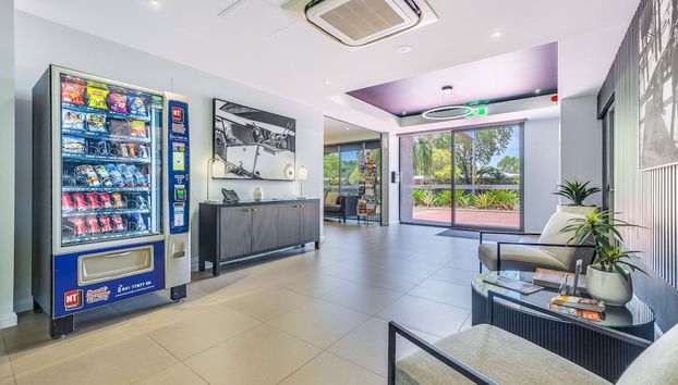 Coin salon dans le hall