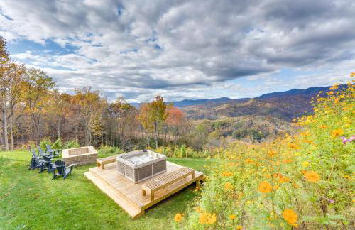 Nantahala Forest Cabin with Fire Pits and Hot Tub! - Foto 35