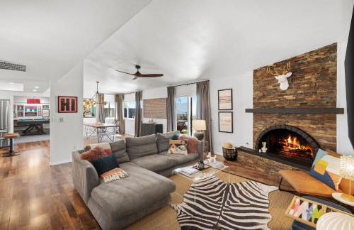 Mountain View Oasis - Private Pool, Game Room & Fire Pit Overlooking Coachella Valley - Foto 9