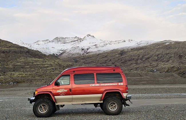 Balade en 4x4 le long des plages de sable noir de Suðurfjörur - Photo 1