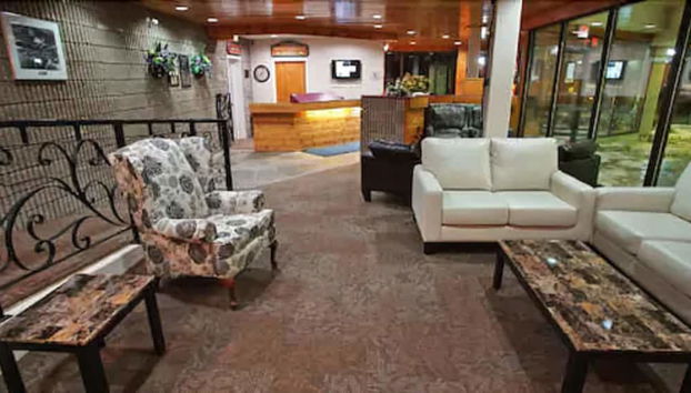 Zona de estar del vestíbulo