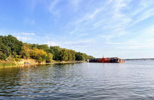 Sunlit Garden - Ruhig am Wald nahe Warnow Rostock - Kamin - Foto 35