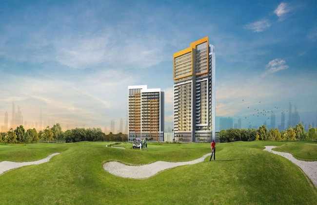 Modern 1 BR Golf Vita Damac Hills 1 - Foto 28