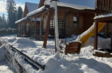 Borowikowe Zacisze drewniane domy z kominkami - Foto 78