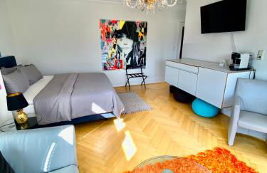 Villa am Steinhuder Meer Superior DZ-Azur- mit kl Pantry Küche, Garten, WLAN - Foto 6