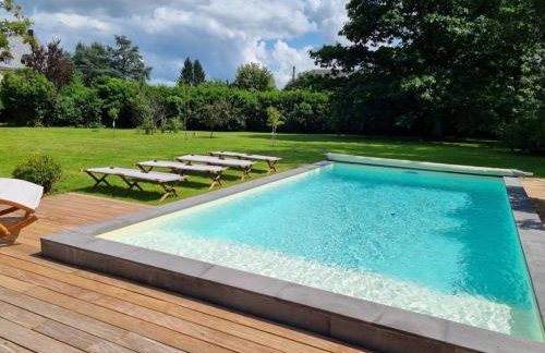 VILLA MURA gite luxe avec piscine et spa campagne et grand air nouvelle Aquitaine Corrèze - Foto 39