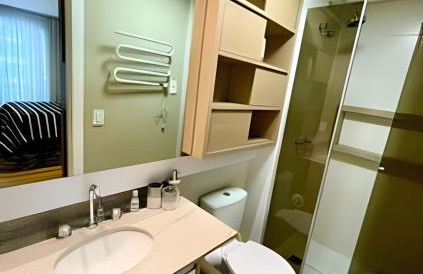 ESPLÊNDiDO, apto com suíte, ar cond, e garagem! - Foto 13