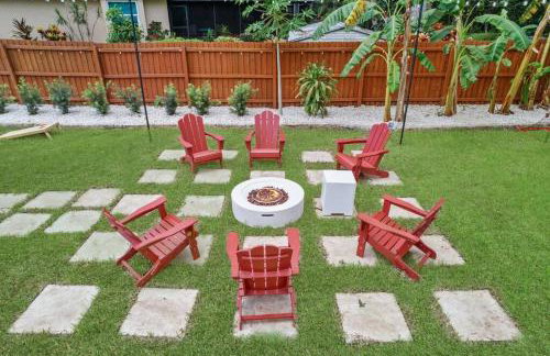 Backyard Games, Fire Pit, Heated Pool, Near Beach - Foto 6