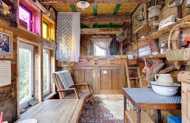 2x Double Bed - Glamping Wagon, Dalby Forest - Foto 4