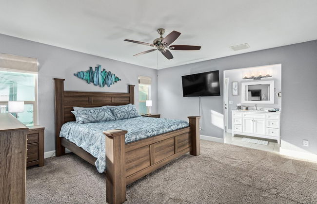 Palm Tree Paradise Heated spa Pool Firepit - Foto 29