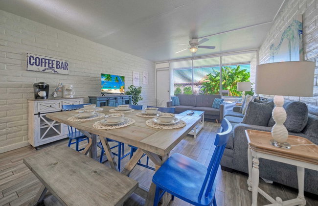 Beach Boardwalk Access Pool + Remodeled Interior Tropical Haven by Avantstay - Photo 5