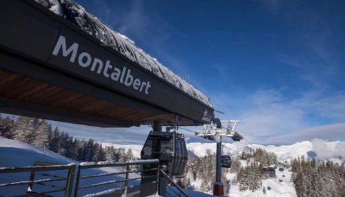 Montalbert Les Choucas, sur la piste à côté de la télécabine - Foto 3