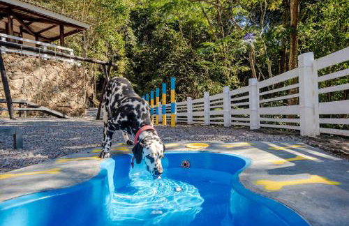 Chalé romântico com banheira aquecida - Foto 29