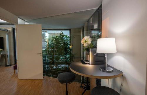 Apartment "Little Manhattan" - Business-27 qm-ruhig-Parkplatz-Arbeitsplatz-Aussicht - Foto 18