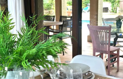 Casa da Lomba Piscina y vistas al mar en Baiona - Foto 73