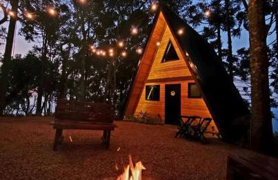 Cabanas da Mata Com Vista para as Montanhas na Serra Gaúcha - Foto 14