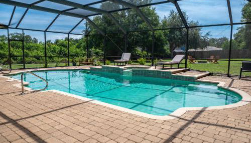 Private, Island Oases w Heated Pool & ahhh the spa!! - Foto 2, sunbed