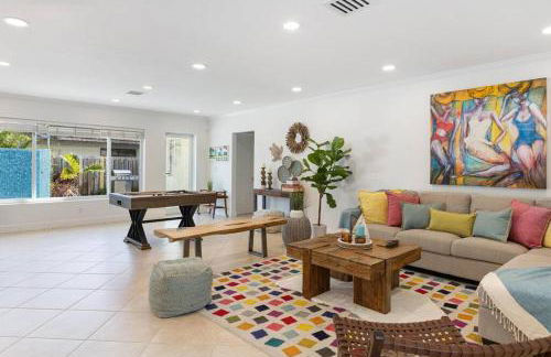 Walking Distance to the Beach 3Br House With Pool - Foto 34