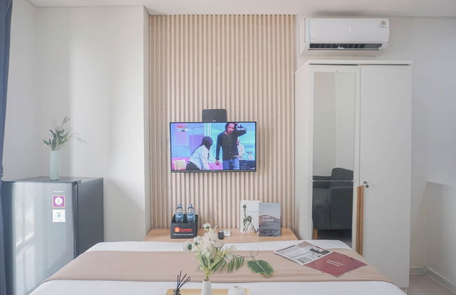 Full Furnished And Homey Studio At Daan Mogot City Apartment - Foto 7