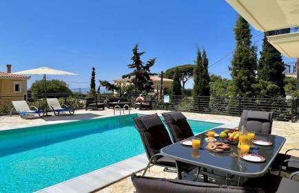 3 Bedroom Villa, Private Pool, Sea Views, Kefalonia - Foto 3