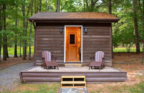 Poconos True Log Cabin with Sauna, Movie Theather, Hot Tub & Fire Pit! - Photo 5