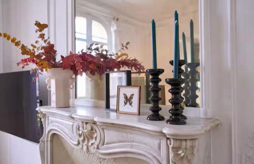 Grand appartement Haussmannien à 12 min de Paris - chic spacious classic Parisian apartment - Foto 21