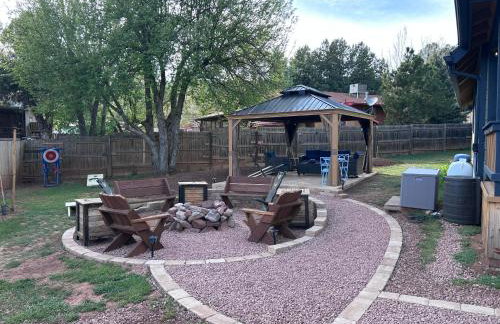 Pine Cabin with Fire Pit and Gazebo - Steps to Trails - Photo 3