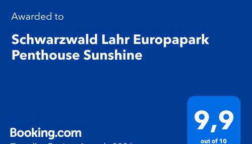 Schwarzwald Lahr Europapark Penthouse Sunshine - Foto 2