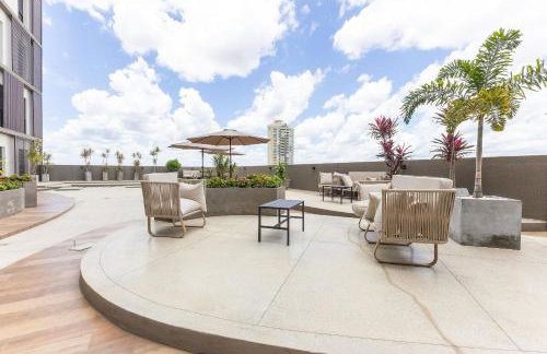 Estúdios Modernos no Empíria - com Vista, Piscina e Academia - Foto 2