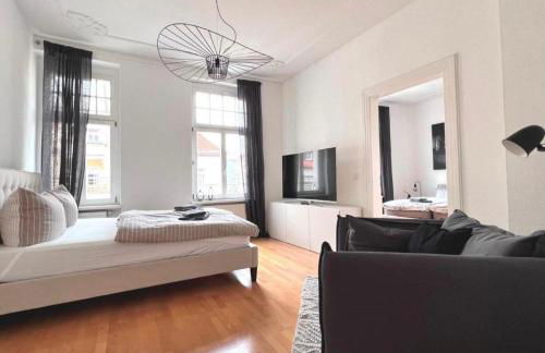 Feine Apartments in der Südstadt von Erfurt mit kostenlosen Stellplatz & Flasche Wein zur Begrüßung - Foto 2