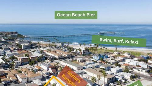 2BD Sashas Bungalow Beach Vibes 1 Block Away - Foto 4