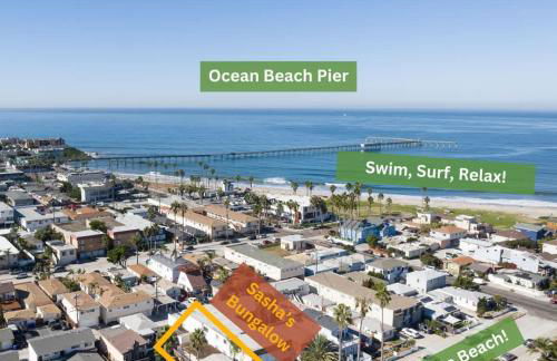 2BD Sashas Bungalow Beach Vibes 1 Block Away - Foto 4