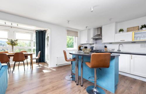 JOIVY Modern 2 bed flat near Murrayfield Stadium - Foto 21