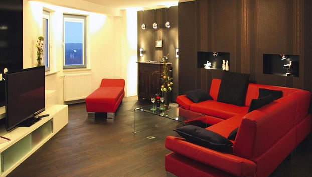 Ferienwohnung im Wasserturm, Gustrow - Foto 5, Sala de estar