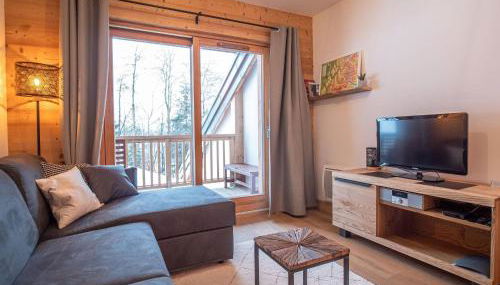Valmorel: Appt 6 pers, 2 ch, parking, wifi, skis aux pieds - FR-1-356-511 - Foto 4