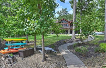 Waterfront 1-acre Private Dock, Hot Tub, Firepit Bankhead Lodge by Avantstay - Foto 88