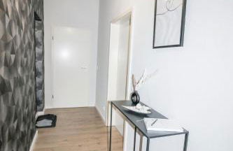 Ferienwohnung Lorenz mit kostenlosem Parkplatz Boxspringbett Küche - Foto 13