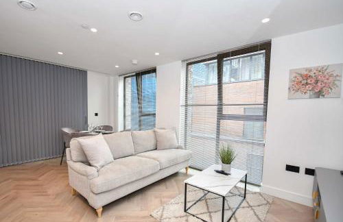 Modern 2 Bed Flat in Central Manchester w Balcony - Foto 8