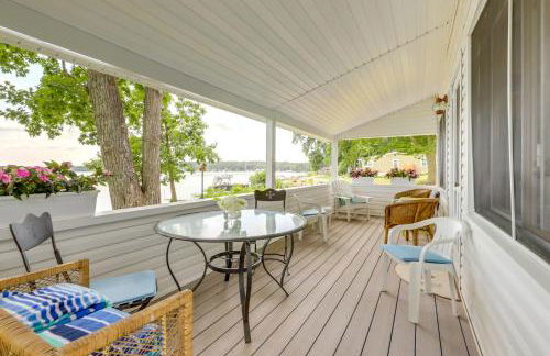 Lakefront Cottage with Covered Porch and Dock! - Foto 25