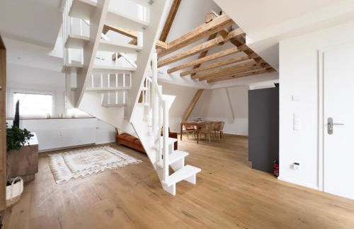 Modernes Maisonette-Apartment mit Terrasse I Augsburg City - Foto 2