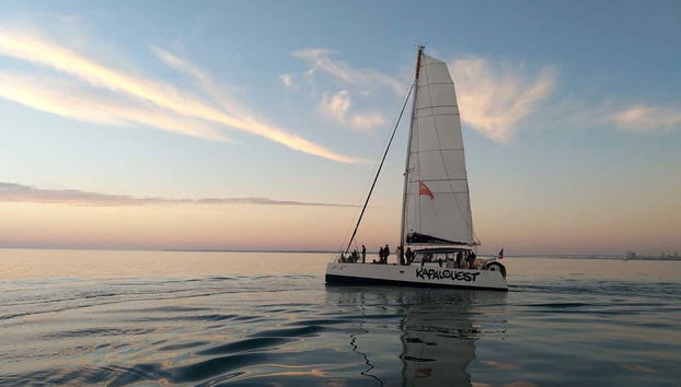 Solcando la costa di Rochelle
