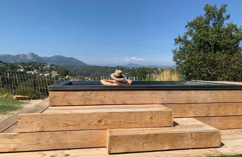 Tiny House & private jacuzzi - panoramic view St-Paul-de-Vence - Foto 6