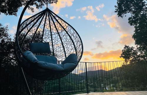 "Les Hauts du Marquet" - Meublé de tourisme 5 Etoiles - Gîte de groupe 15 Personnes en Cévennes - Piscine à débordement - Balnéo - Sauna - Nature - Foto 12