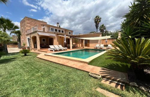 Casa rural, finca rústica con piscina Cas Padrins de Campos, Mallorca - Foto 1