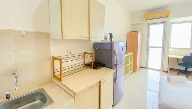 Minimalist And Comfy Studio Room Maple Park Sunter Apartment - Foto 4, Quarto