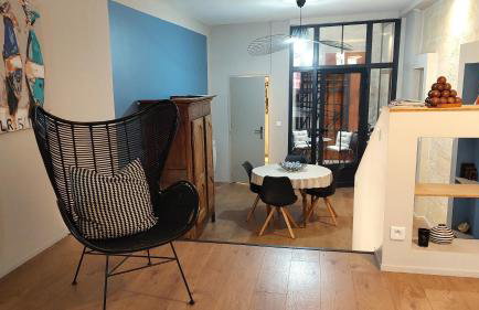 Appartement multi-niveaux avec patio - Jardin Public - Foto 6