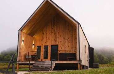 Hiker's Haven at Three Suns Cabins - Foto 23