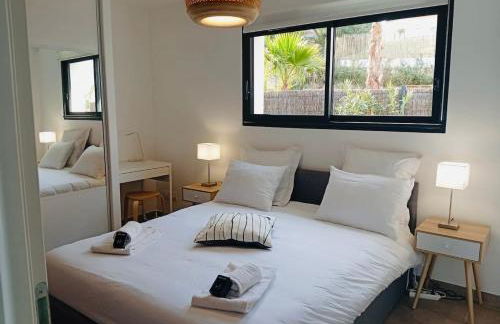 VILLA ALAÏA neuve avec piscine, pétanque proche plage et golf - Foto 9